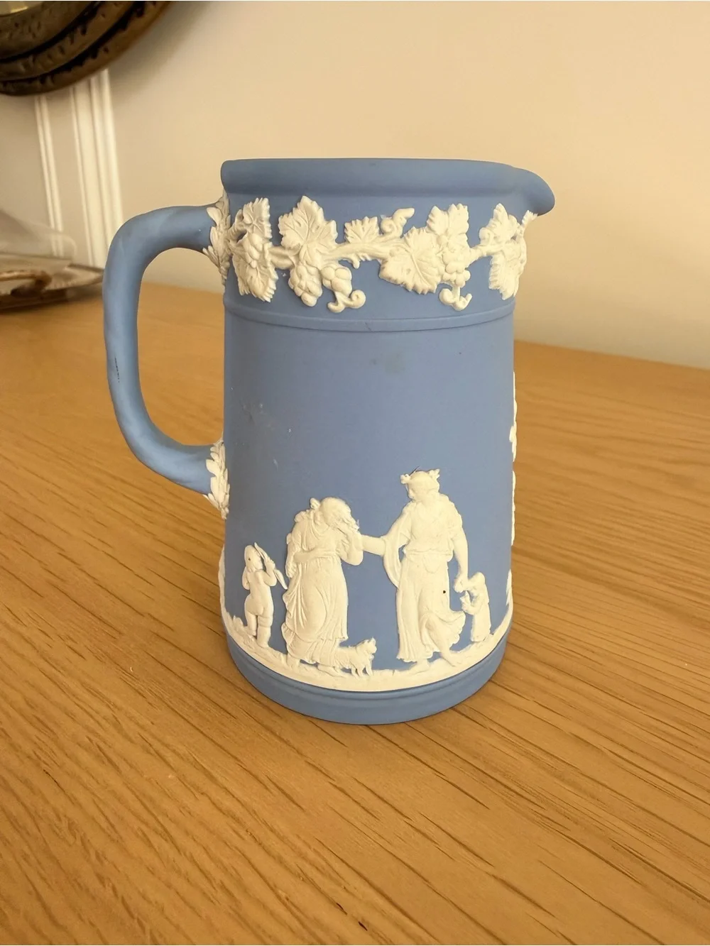 Wedgwood Blue Creamer Pitcher